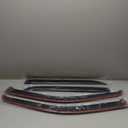 DYRDINSHOW 94109 Window Visor Rain Guard Tape-On for 2009-2018 Ram 1500, 2019-2023 Ram 1500 (Classic Body Only), 2010-2023 Ram 2500 & 3500 Mega/Crew Cab Vent Deflectors