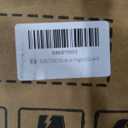 Black Crystal Modern Chandelier for Dining Room, 40 inch Chandeliers with Water Ripple Glass, Adjustable Chain Length,Luxury Rectangular Pendant Light Fixture for Kitchen Island Living Room