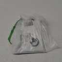 NICETOWN Bedroom Sheer Curtains 54 inch Length - Grommet Top Voile Textured Window Curtains Light and Airy Drapes for Cafe/Loft/Nursery (W54 x L54, 1 Pair, White)