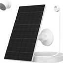 Zivif Solar Panel for Google Nest Camera, Solar Power Charger for Nest Cam Indoor & Outdoor(Battery Version), Solar Charger with IP65 Waterproof 9.84Ft Charging Cable