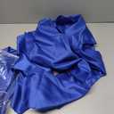 SiinvdaBZX 12 Pcs Royal Blue Satin Table Runner 12 x 108 inches Long, Bright Smooth Satin Wedding Table Runner Decorations for Birthday Parties, Buffet, Banquets, Graduations, Engagements