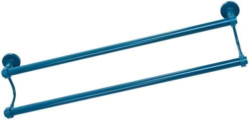 Allied Brass 7272D/30-GLT 30 Inch Double Towel Bar, Glokzin Teal Allied Brass 7272D/30-GLT 30 Inch Double Towel Bar, Glokzin Teal