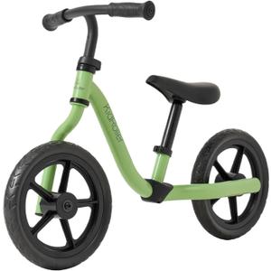 12 Inch Kids Balance Bike for 2-5 Years Old Toddler Single-arm Fork Design with Adjustable Soft Seat&Handlebar Best Gift Option for Kids, Standard