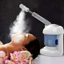 Kingsteam Facial Steamer with Extendable Arm Professional Nano Ionic Facial Steamer for Deep Cleaning Portable for Personal Care Use at Home or Salon (11 x 7 x 10 in)