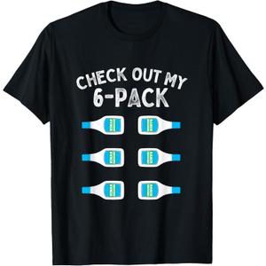 Ranch Dressing Gift Checkout My 6 Packs Abs Funny Sauce T-Shirt