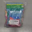 Female Dog Diapers 5Pcs - Premium Reusable Diapers for Doggie in Heat - Highly Absorbent Dog Diapers Female for Pet Incontinence with Adjustable Snaps,Rainbow,S