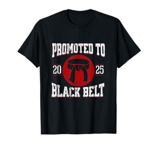 2025 Black Belt Achievement Tang Soo Do Karate Taekwondo T-Shirt.M