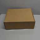 Cowboy Boots for Men Classic Embroidered Western Boots Slip Resistant Square Toe Chunky Heel Ankle Boots Durable and Fashionable Retro Short Boots (7.5, Brown)