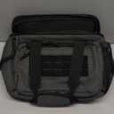 VEAGIA Pistol Range Pack Gun bag Gun case Range bag Gun safe Lockable Double layer explosion proof zipper that Multi pistol soft carrying Bags (Grey 1.0)