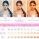 Inspack 60 LED Selfie Light for iPhone, with Back Clip & Front, Portable Phone Clip for Tiktok Video Recording, Zoom Calls Lighting Computer, High Power Rechargeable with 3 Light Modes, White (Pro Panel  Fashion)