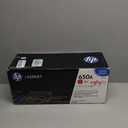 HP 650A Magenta Toner Cartridge | Works Color LaserJet Enterprise CP5525 Series | CE273A