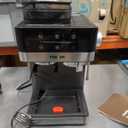 TENKER Espresso Machine with Grinder, 20 Bar Coffee Machine with Milk Frother for Home, All-in-One Stainless Steel Coffee Maker to Make Latte, Cappuccino, Hot or Cold Brew Iced Coffee (Black)