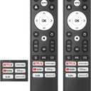 2PCS Replacement Remote Control for Hisense Smart Google TVfor UHD 4K ULED Google TVs,for Mini-LED ULED 4K TV Series