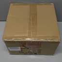 Rpzloila Crystal Ceiling Light, Modern Semi Flush Mount Ceiling Light, Gold Crystal Chandelier for Kitchen Bedroom Bathroom Entryway (Bulb not Included)