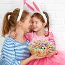 150 Pcs 8 Colors Mini Easter Eggs Pastel Foam Speckled Eggs Small Decorative Easter Eggs Tiny Artificial Eggs Bulk for Basket Fillers Spring Party Favors Wreath Decor Craft Projects