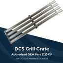 DCS Grill Grate 212341P for BGA and BGB DCS Grill Models - Stainless Steel Grill Grates OEM Replacement Part 212341P (21 x 2 x 4) for Even Heat Distribution