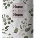 Hglian Grocery Bag Storage Dispenser,Eucalyptus Leaves Plastic Bag Holder,Garbage Shopping Trash bags Carrier Organizer,Farmhouse Sweet Home Kitchen Decor,Gifts for Women Grandma Mom