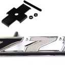 Yoaoo 1x OEM Black Grille Z71 Emblem Badge 3D Compatible with Silverado 2500Hd 3500Hd Sierra Tahoe Chrome