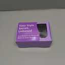 Kookastyle Clip in Hair Extensions, Natural Long Layered Soft Invisible Synthetic Curly Wavy Hairpieces for Women,4 pcs(20 Inch,Rich Dark Brown Silky Shine)