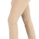 Yogipace,4 Pockets/Belt Loops,Petite Women's Straight Leg Yoga Dress Pant Work Pants Office Slacks,27",Khaki,Size M