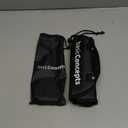 BASIC CONCEPTS Airplane Foot Hammock for Plane Travel Essentials - Airplane Travel Essentials, Long Flight Foot Rest - Plane Gadgets (1 pack)