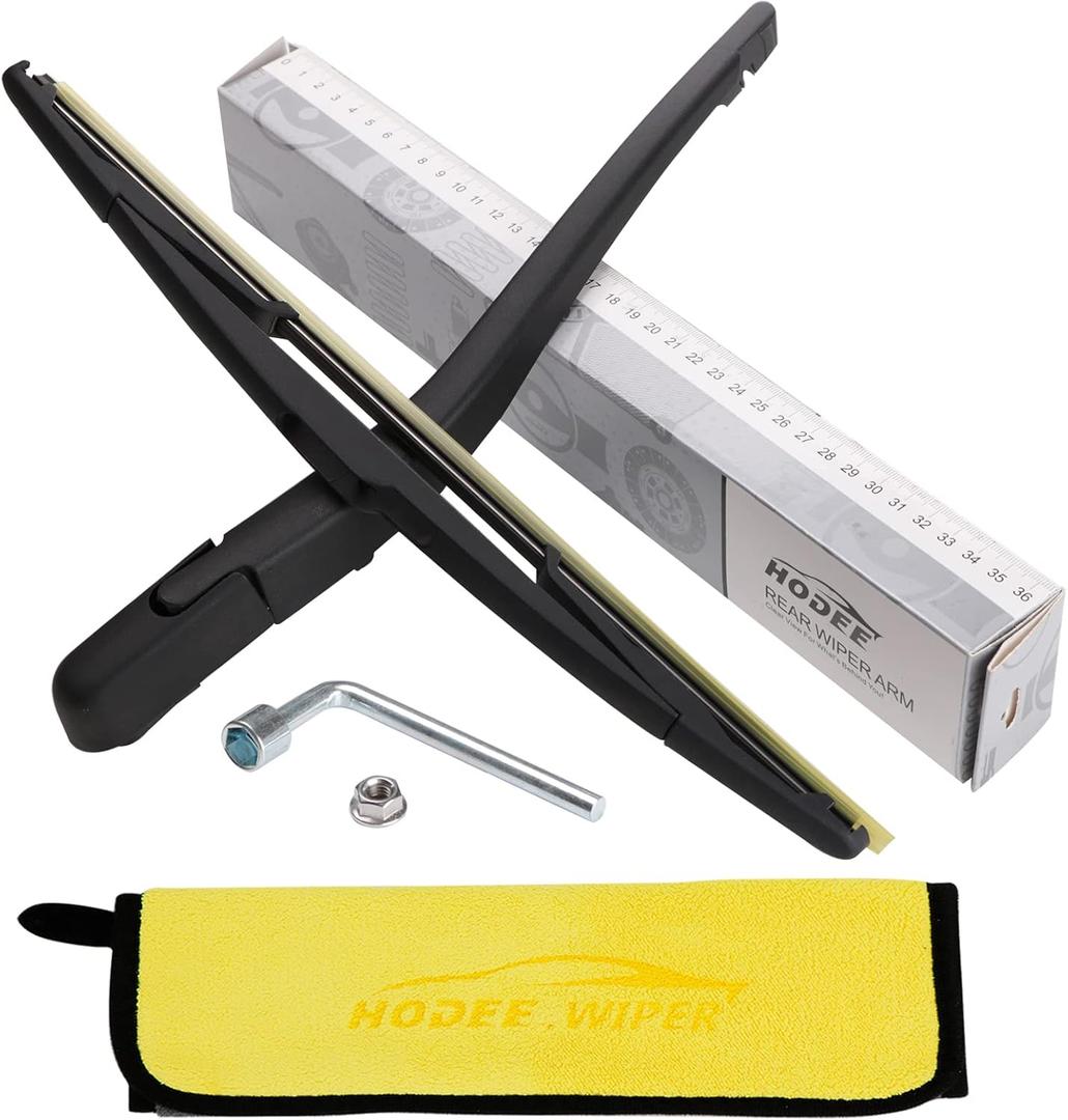 Rear Wiper Arm Blade Nut Set Replacement for Volvo XC90 Stdrd Platinum 2007-2014,XC90 R-Design 2012-2014,XC60 2012-2017, Rear Wiper Cover Accessories Assembly,Back Windshield Window Cap