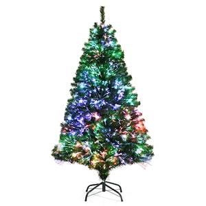 5-ft Pre-lit Artificial Christmas Tree with Multicolor