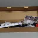 Handheld Showerhead & Rain Shower Combo for Easy Reach, 27.5" Drill-free Stainless Steel Slide Bar, 5of 5-setting Handheld Shower and Showerhead, with 5ft Hose - Black