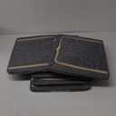 Lifewit Clothes Storage Bins with Metal Frame, Stackable Storage Box, Foldable Clothing Storage Bins with Lids, 25L Storage Bags Fabric Box Organizer with Clear Window Zippers Sturdy Handles 6 Pack