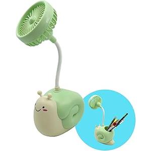 Cartoon Mini Table Fans Mute Student Portable Desktop Mini Fan