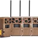 Moultrie Edge 2 Cellular Trail Camera - Auto Connect Nationwide 4G LTE - On Demand 36MP Photo - 1080P Video with HD Audio - 100 Ft Detection Range - Low Glow Flash