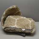 ONASAR Rugs for Living Room Bedroom, 5x8 Washable Fluffy Beige and White Area Rug, Geometric Boho Soft Plush Shaggy Fuzzy Floor Carpet for Nursery Kids Girls Boys Teen Dorm Home Decor Aesthetic