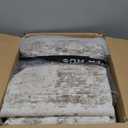 9x12 Area Rug Living Room Rugs - Washable Neutral Modern Abstract Soft Thin Large Rug Indoor Floor No Slip Rug Carpet for Bedroom Under Dining Table Home Office Decor - Dark Brown