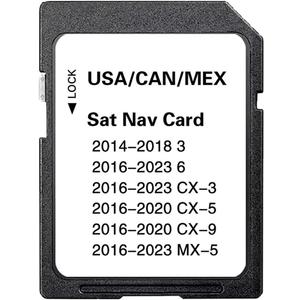 Upgraded BHP-166-EZ1T Navigation SD Card with Latest Maps Version Compatible with 3 6 CX-3 CX-5 CX-9 MX-5 2014-2023 USA/Canada/Mexico New Maps
