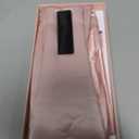 LitBear Silk Sleep Mask for Side Sleeper, Eye Mask Sleeping for Women Men 100% 22 Momme Pure Mulberry Silk, Face-Hugging Padded Eye Cover for Sleeping with Adjustable Band (Pink)