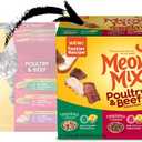 Meow Mix Tender Favorites Poultry & Beef Variety Pack, Wet Cat Food, 2.75 oz Cup (24 Pack) (EXP 02/26/27)