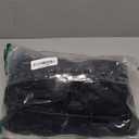 GRAPENT Flare Pants for Women High Wasited Stretchy Faux Leather Look Button Fly Jeans Trendy Bell Bottom Trousers (Black), Size XL