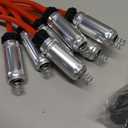 HAYIAUTO 8PCS UF414 Round Ignition Coils Pack & Iridium Spark Plugs & Spark Plug Wires Set Fits for Chevrolet Corvette Avalanche Silverado 1500 2500 3500 GMC Savana 1500 2500 Cadillac Escalade D514A