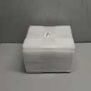 Mfacoy 2 Pack Salad Bowl, 8 inch 60 oz Large Serving Bowl Set, Deep Bowl for Kitchen, White Ceramic Bowl Set for Soup, Cereal, Ramen, Pasta, Salad, Dishwasher & Microwave Safe, Easy Clean