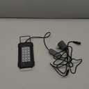 Pawfly 6 W Terrarium Light for 6" to 10" Terrariums Extendable Reptile Tank Light with Full Spectrum Brilliant White Blue Red Lights with Day & Night Modes and Adjustable Brightness