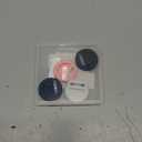 Compatible with Apple Air Tags Holder for Kids, 4 Pack Hidden Case with Safety Pin, Anti-Lost for Kids, Baby, Elderly, Luggage, Shoe, Clothes -Mint Green+Black+White+Sky Blue