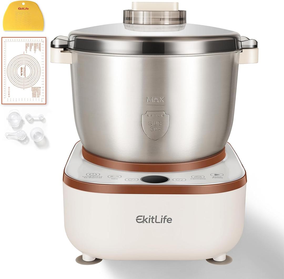 7.4Qt Electric Dough Maker Machine, Kneading & Fermentation Mixer