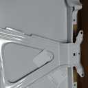 Front Panel Compatible with Isuzu NPR/NQR/NRR 2008 2009 2010 2011 2012 2013 2014 2015 2016 2017 2018 2019 2020 2021 2022 2023 Replace 98049316 Steel White