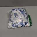 Girl's Floral Cami Maxi Dress Split Thigh Sleeveless Shirred Flowy Dresses (Blue and White)