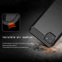 Osophter for Galaxy A22 5G Case, Boost Celero 5G Case with Screen Protector Shock-Absorption Flexible TPU Rubber Protective Cell Phone Cover for Boost Celero 5G(Black)