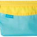 pack all Water-resistant Material Zipper Pouch, Mesh Zipper Bag for Storage, Travel, Office (Small, Blue)