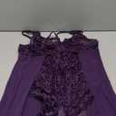 Avidlove Babydoll Lingerie for Women Floral Snap Crotch Teddy Chemise Nightie Lace Nightgown (Large, Purple)