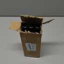 GeilSpace 6 Pack 3/4"  8" Pre-Cut Black Metal Pipe, Industrial Steel Fits Standard Three Quarters Inch Black Threaded Pipes and Fittings - Vintage DIY Industrial Shelving (3/4"  8")