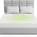 The Grounding Co. Fitted Terra Grounding Sheets King Size Premium Organic Cotton Earthing Sheet with Silver-Infused Threads for Sleep, Recovery & Wellness White