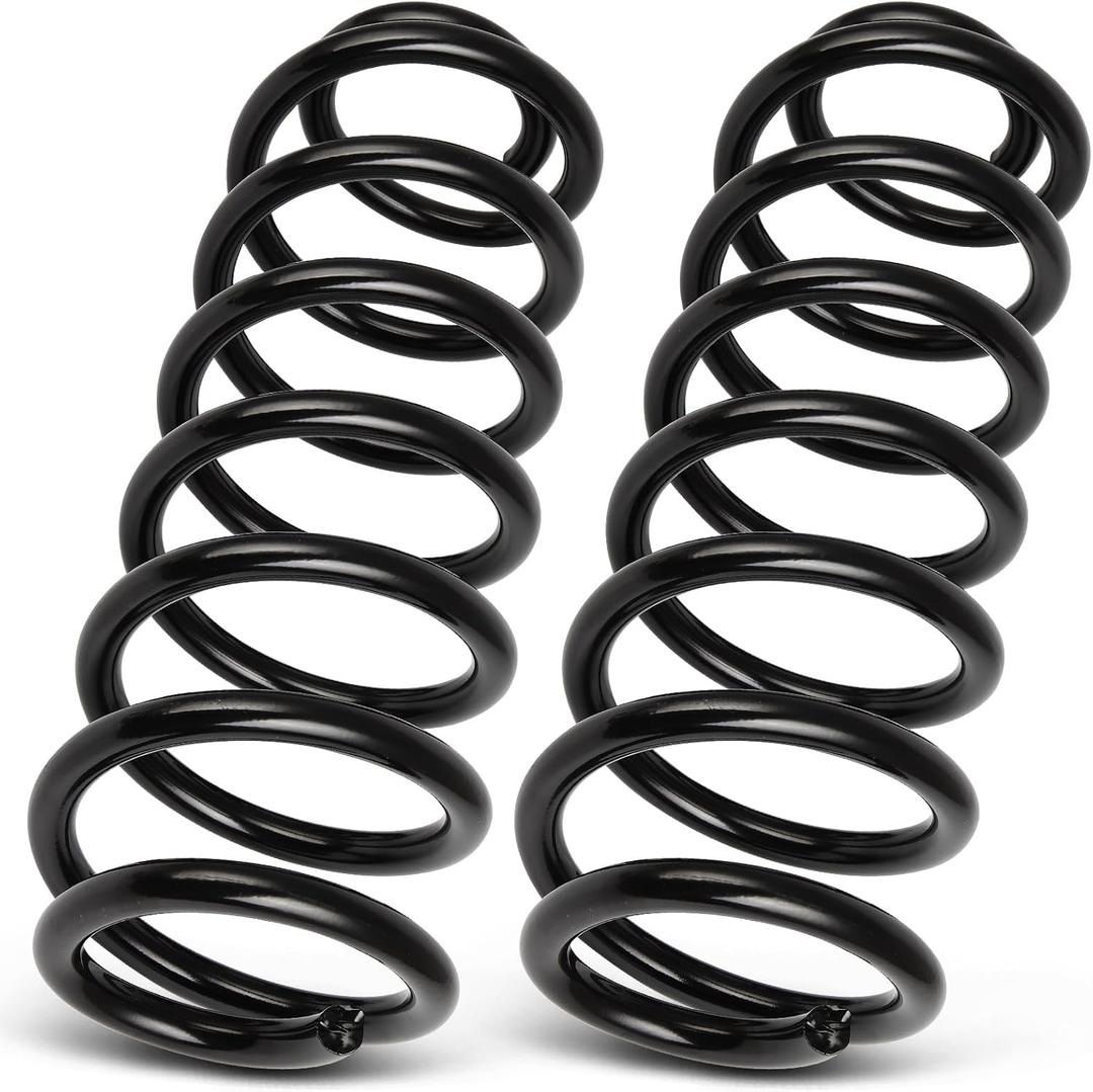 AUTOMUTO 2PCS Rear Suspension Coil Spring Set Compatible with 2008-2016 for Chrysler Town & Country, 2008-2020 for Dodge Grand Caravan, 2009-2012 for VW for Routan - Replace 81632 Coil Springs